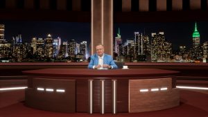 Wirtualne studio w stylu late night show